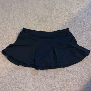 Black Prince Pleated Tennis Skort